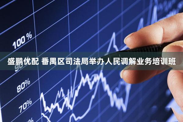 盛鹏优配 番禺区司法局举办人民调解业务培训班