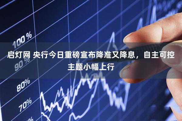 启灯网 央行今日重磅宣布降准又降息，自主可控主题小幅上行