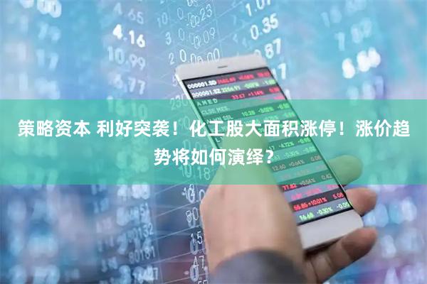 策略资本 利好突袭！化工股大面积涨停！涨价趋势将如何演绎？