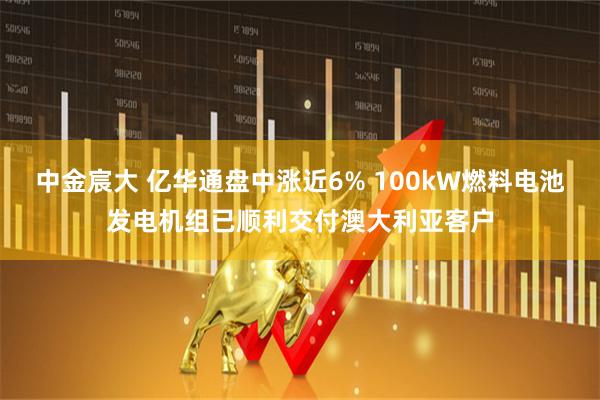 中金宸大 亿华通盘中涨近6% 100kW燃料电池发电机组已顺利交付澳大利亚客户